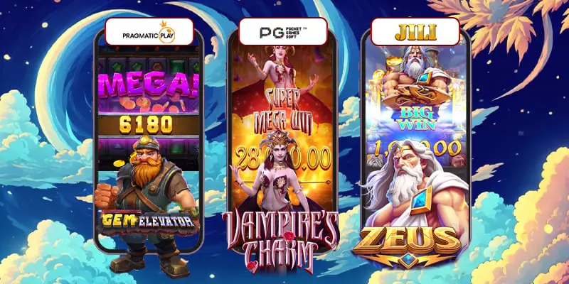 ဘောနပ် 200% ဖြင့် ကစားလို့ရသောစလော့ဂိမ်းခန်း